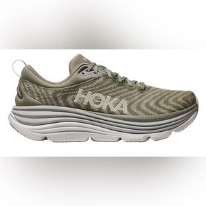 NIB Hoka Men's Gaviota 5 Running Shoes, Barley color, lightweight breathability